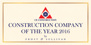 Construction Company of The Year-Frost & Sullivan Award